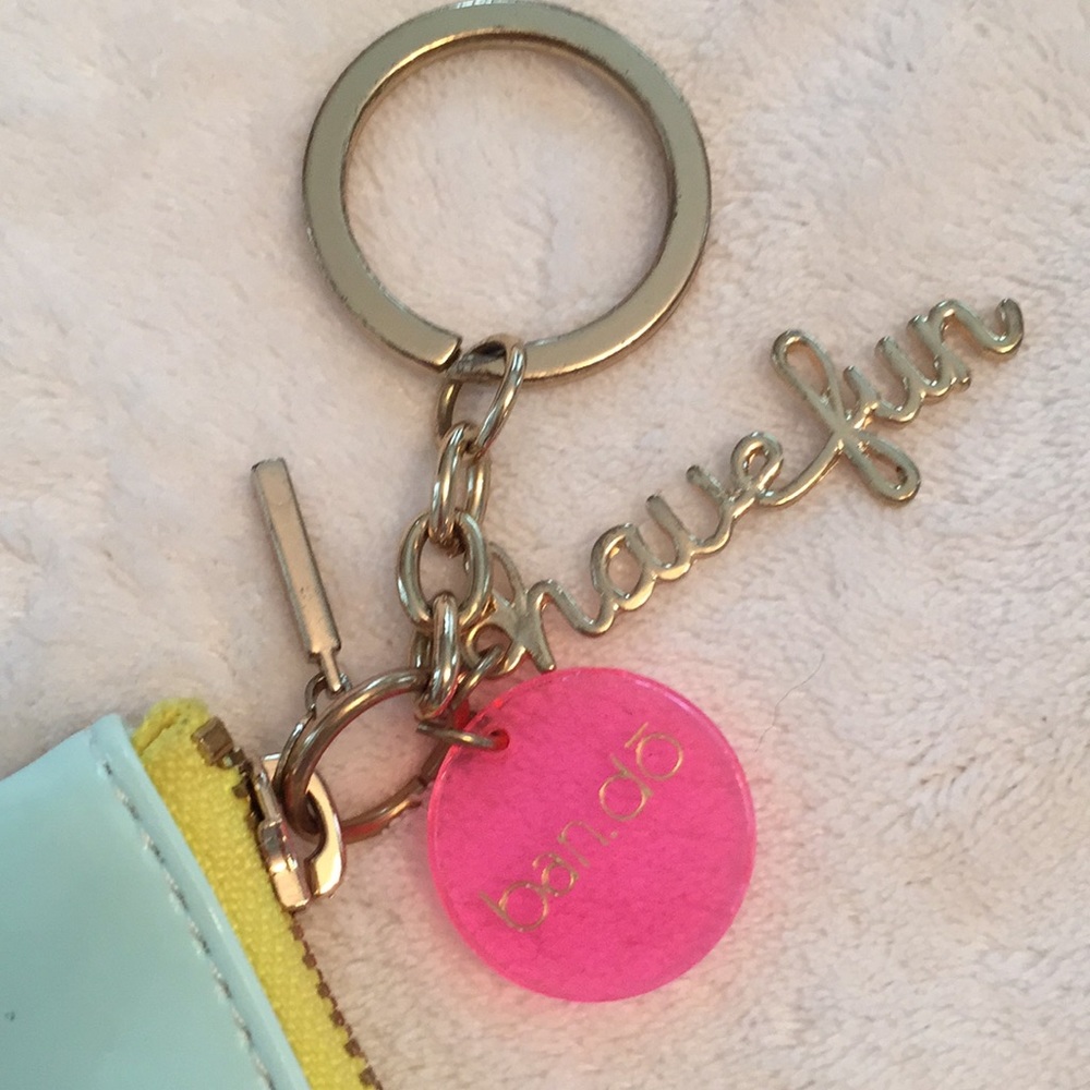 Ban.do zippered coin purse and key chain - Picture 5 of 5